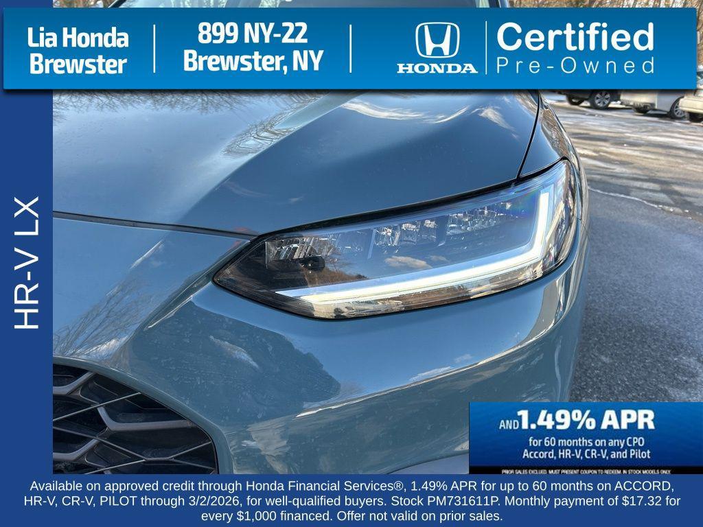 used 2023 Honda HR-V car, priced at $21,498
