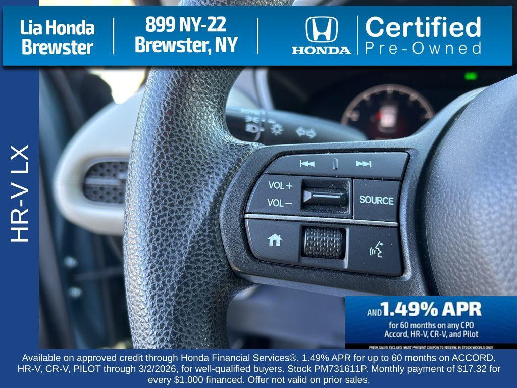 used 2023 Honda HR-V car, priced at $21,498