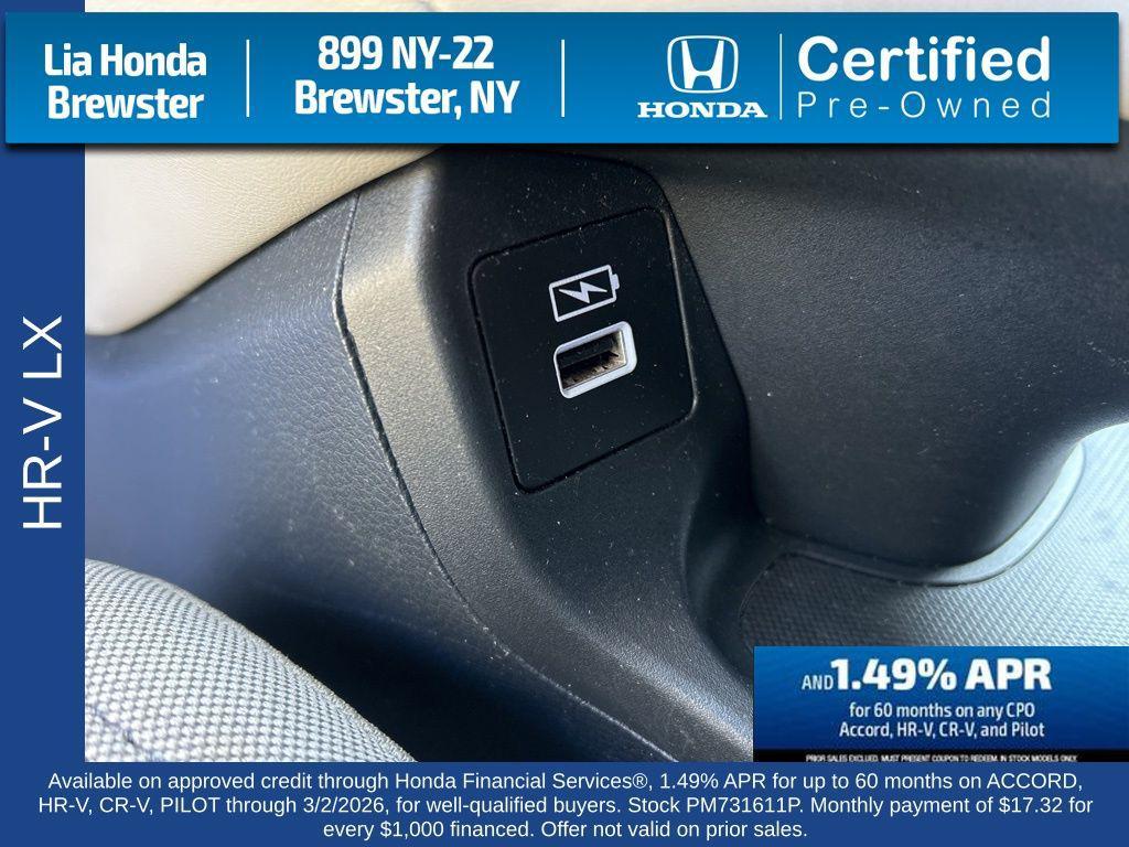 used 2023 Honda HR-V car, priced at $21,498