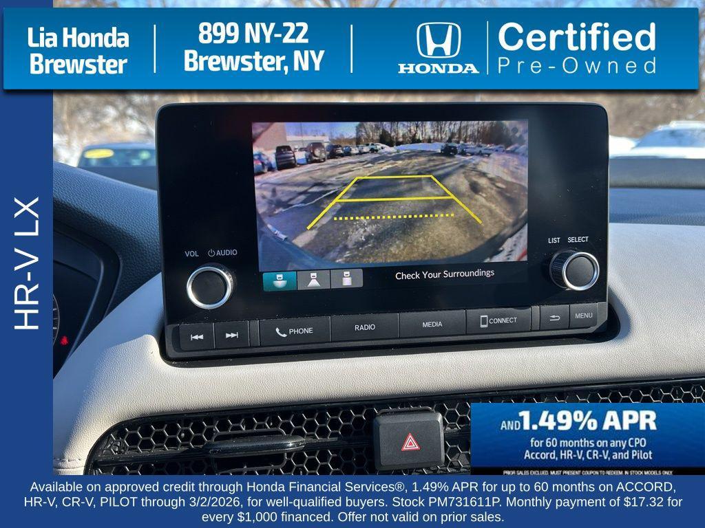 used 2023 Honda HR-V car, priced at $21,498