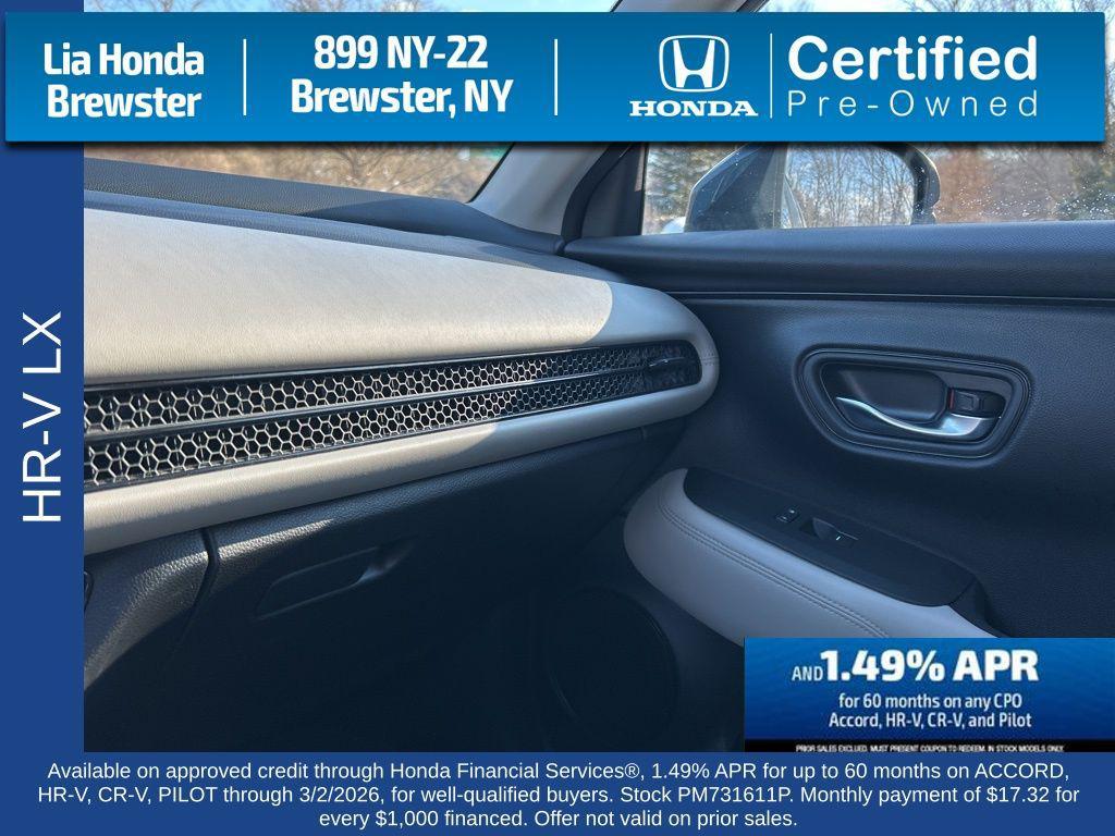 used 2023 Honda HR-V car, priced at $21,498