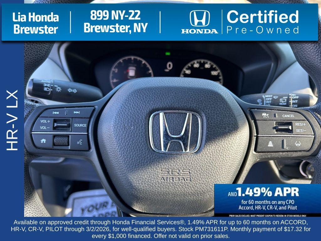 used 2023 Honda HR-V car, priced at $21,498