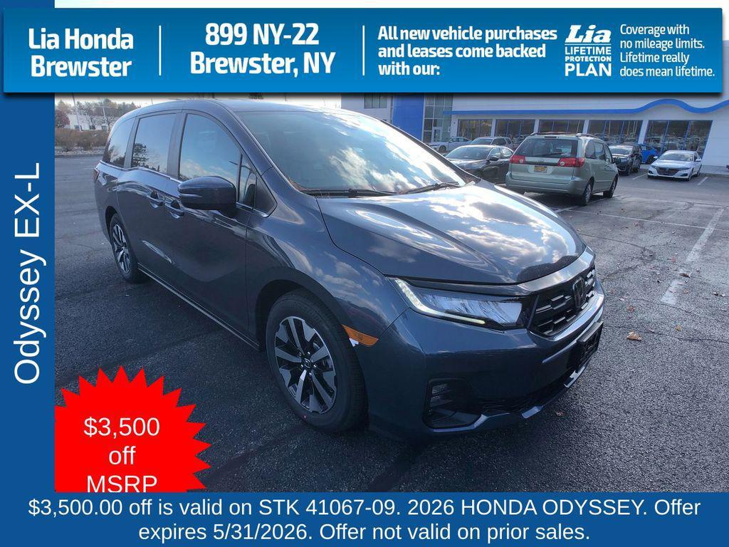new 2026 Honda Odyssey car, priced at $44,290