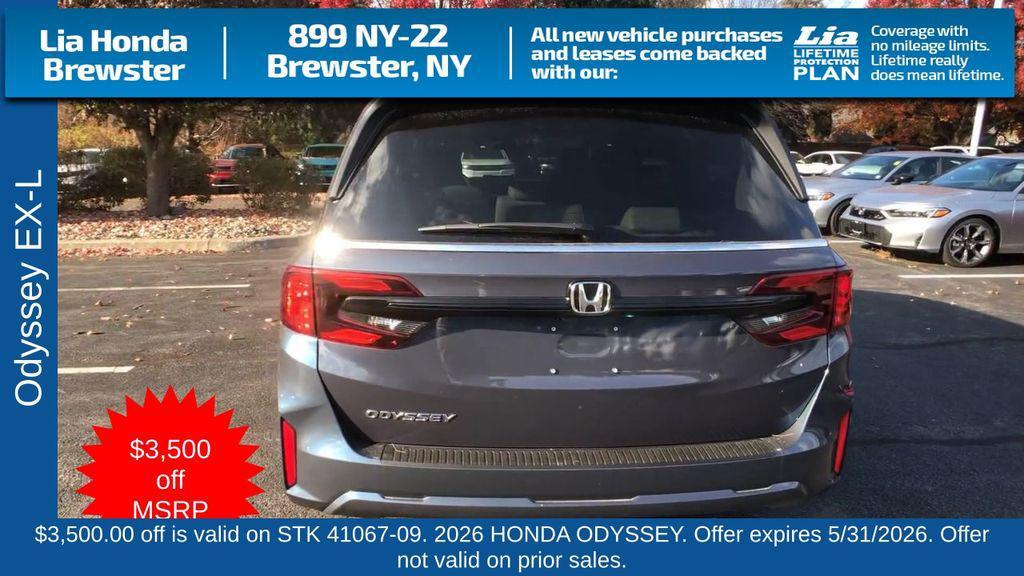 new 2026 Honda Odyssey car, priced at $44,290