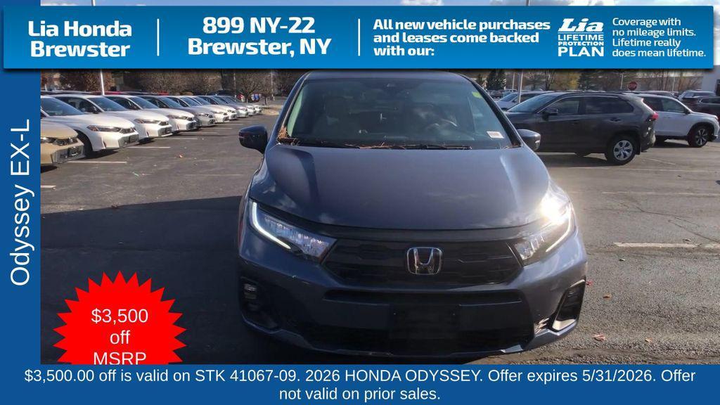 new 2026 Honda Odyssey car, priced at $44,290