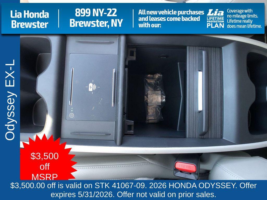 new 2026 Honda Odyssey car, priced at $44,290