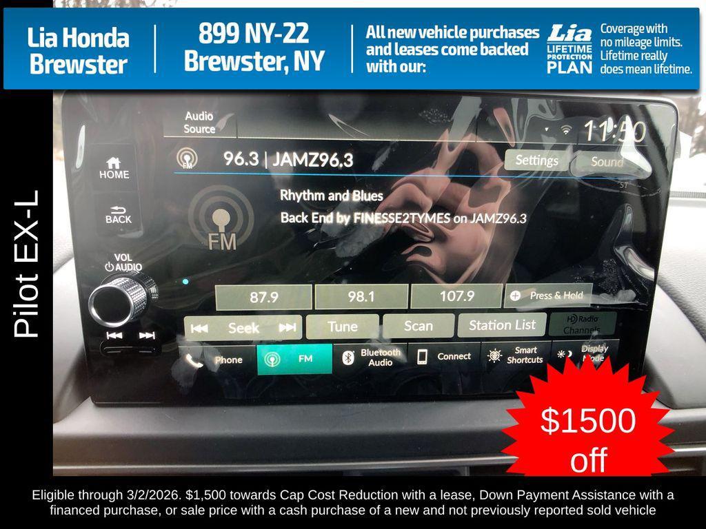 new 2025 Honda Pilot car, priced at $47,550