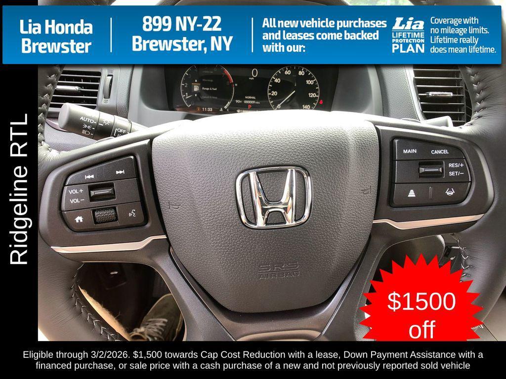 new 2026 Honda Ridgeline car, priced at $45,090
