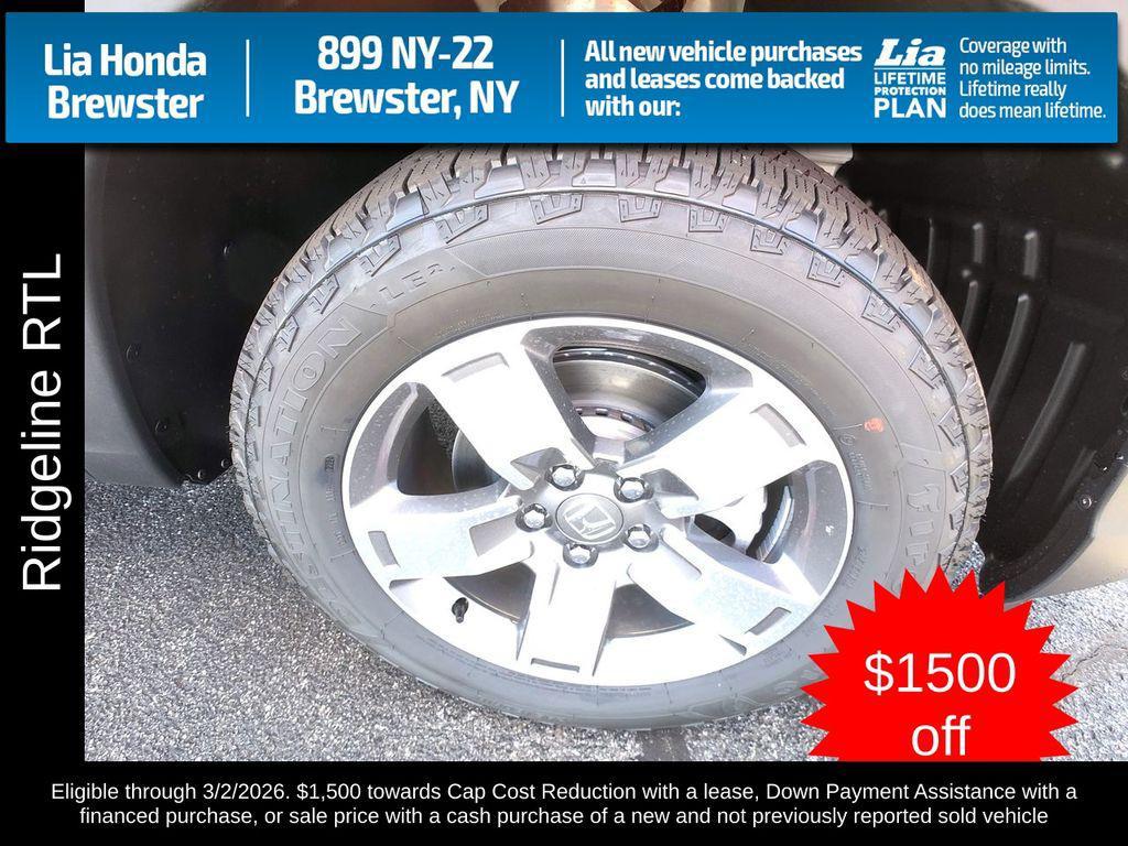 new 2026 Honda Ridgeline car, priced at $45,545