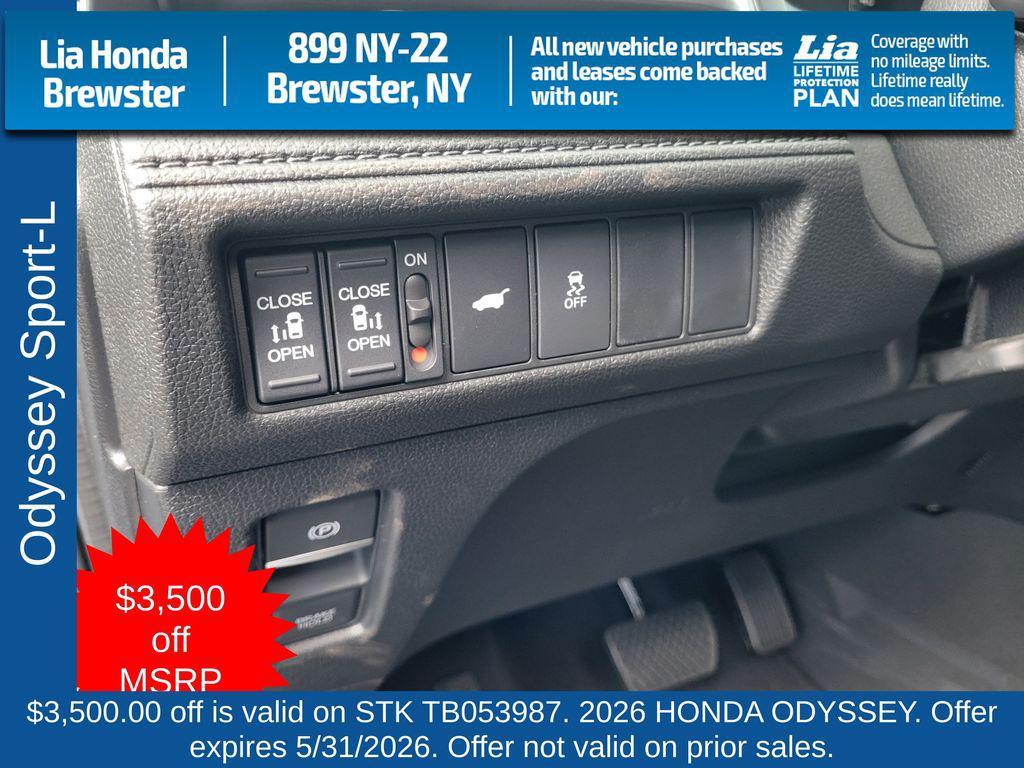 new 2026 Honda Odyssey car, priced at $45,390