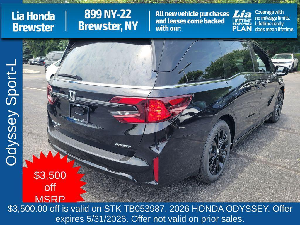 new 2026 Honda Odyssey car, priced at $45,390