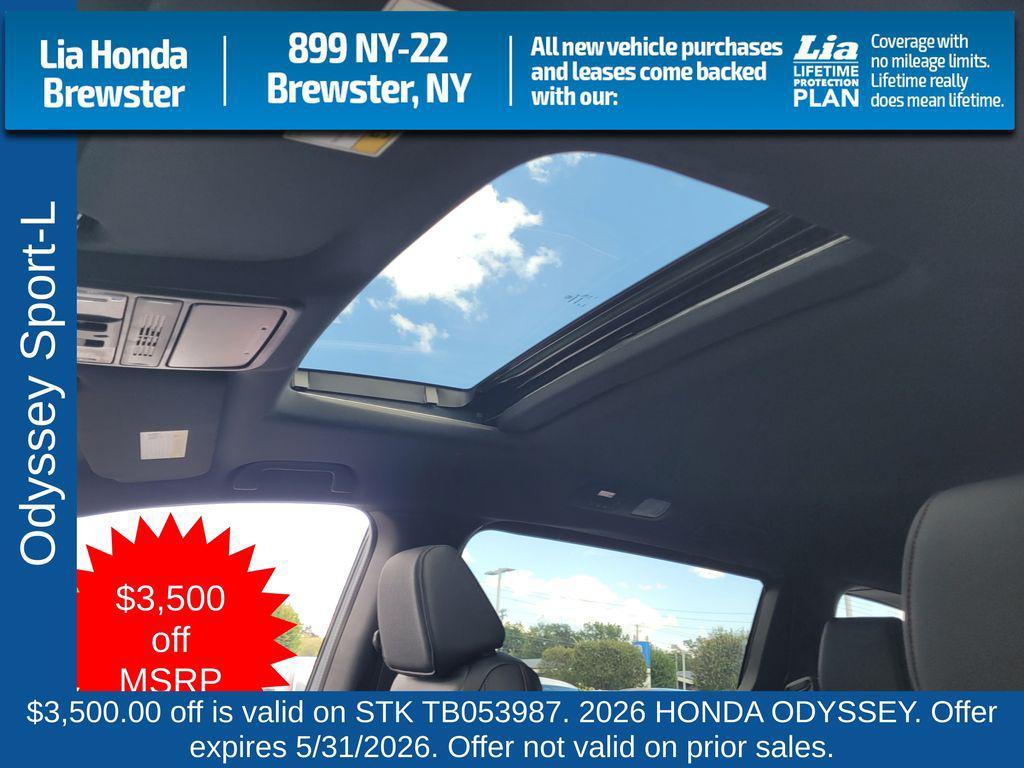 new 2026 Honda Odyssey car, priced at $45,390