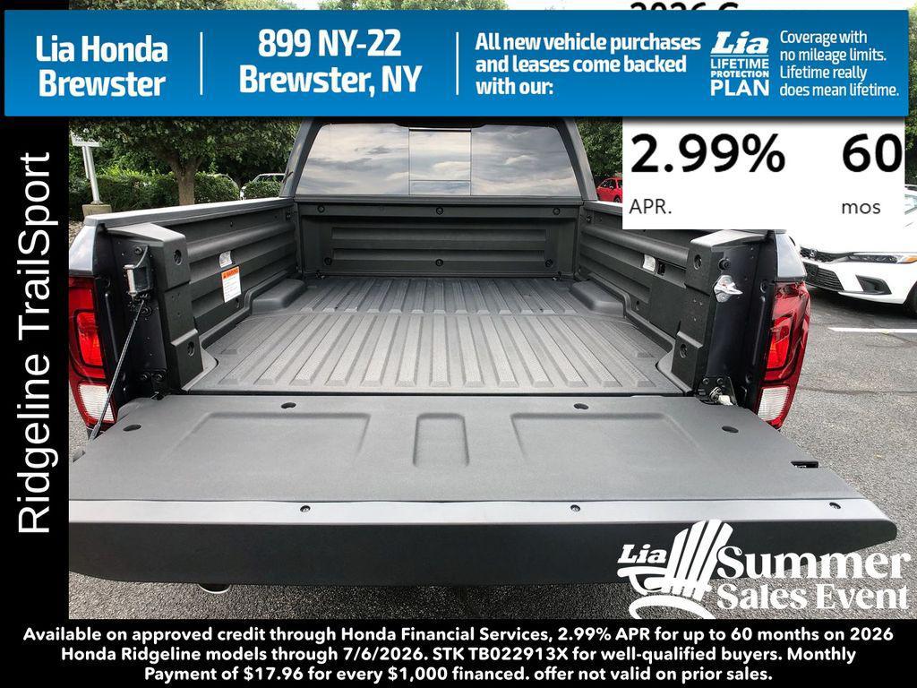 new 2026 Honda Ridgeline car, priced at $47,490