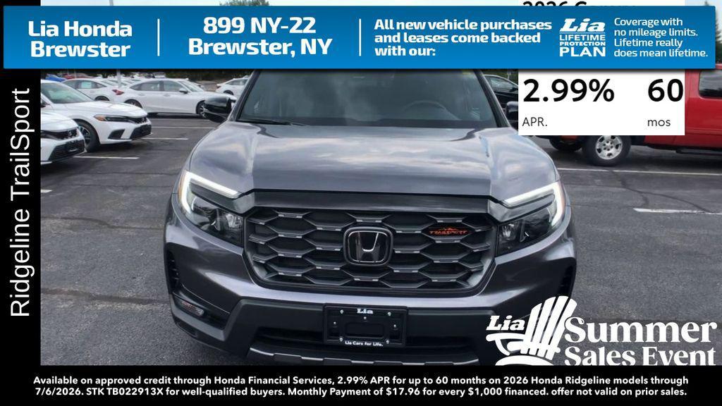 new 2026 Honda Ridgeline car, priced at $47,490