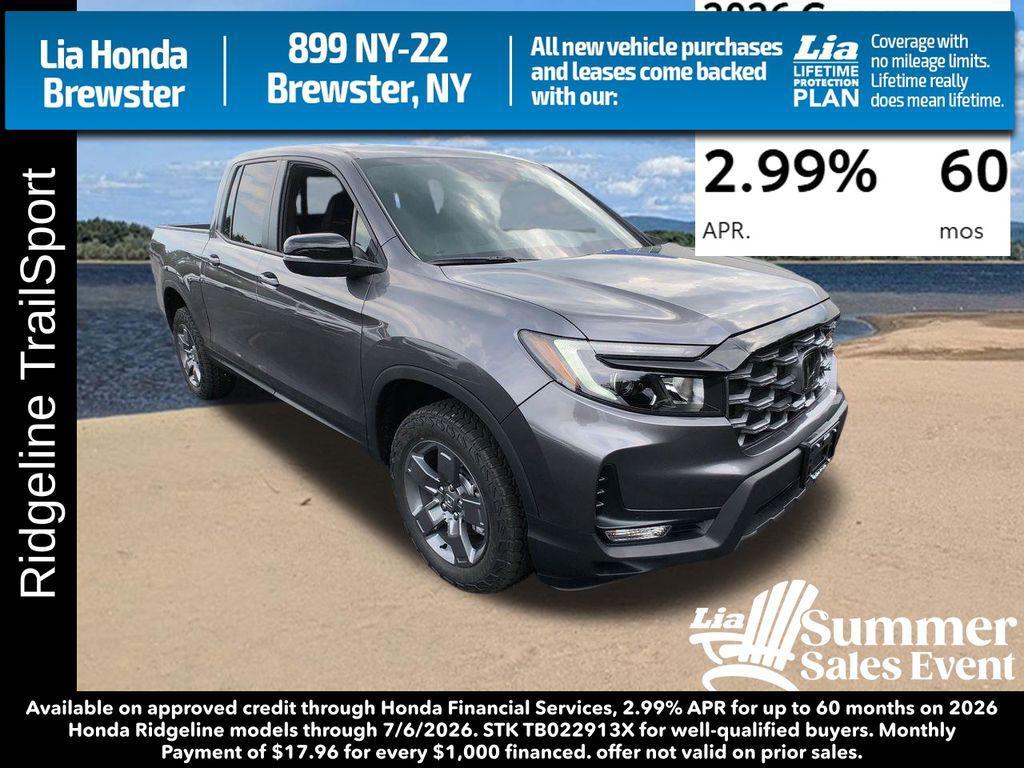 new 2026 Honda Ridgeline car, priced at $47,490