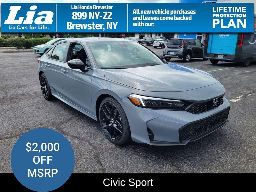 new 2026 Honda Civic car, priced at $28,345