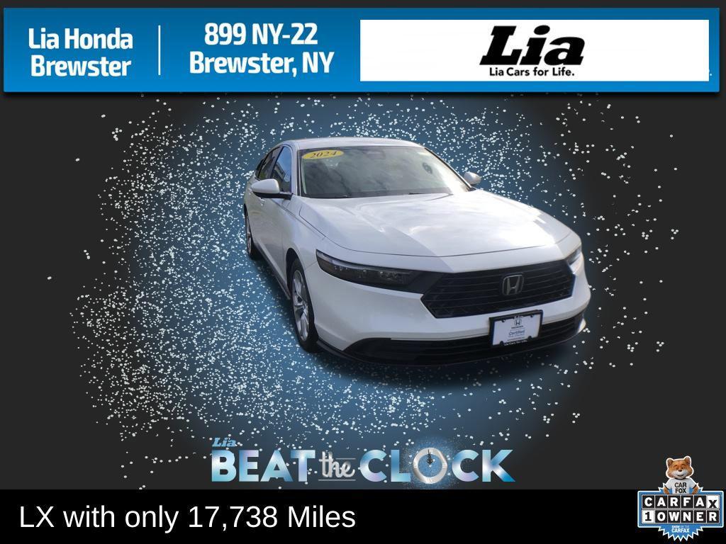 used 2024 Honda Accord car, priced at $23,665