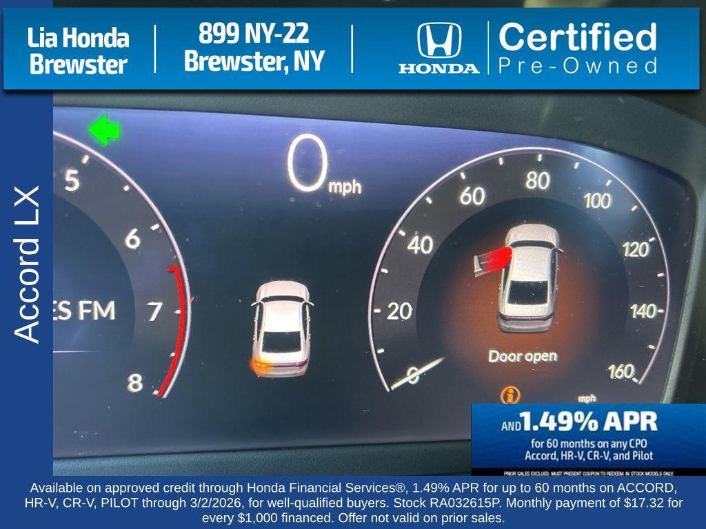 used 2024 Honda Accord car, priced at $23,844