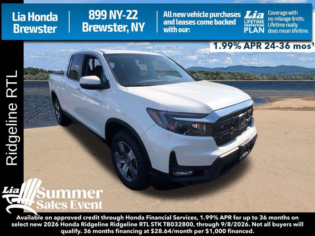 new 2026 Honda Ridgeline car, priced at $45,720