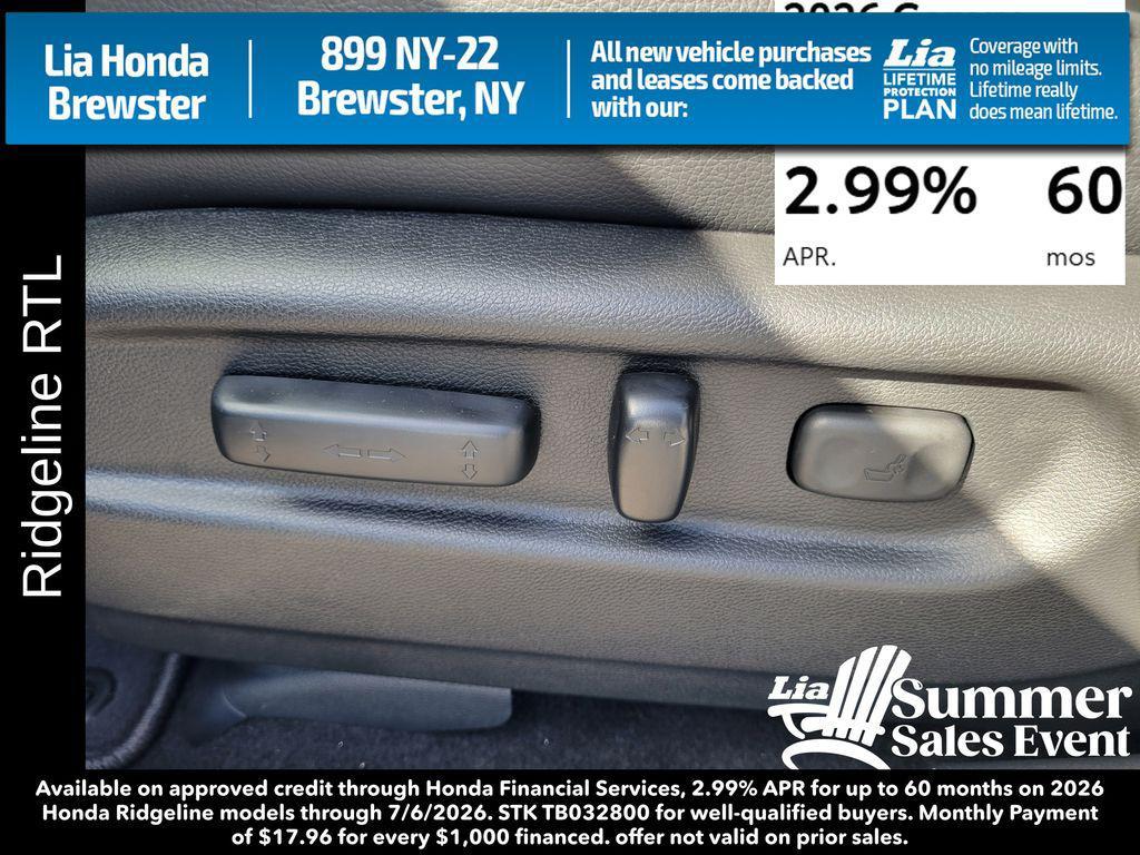 new 2026 Honda Ridgeline car, priced at $45,545