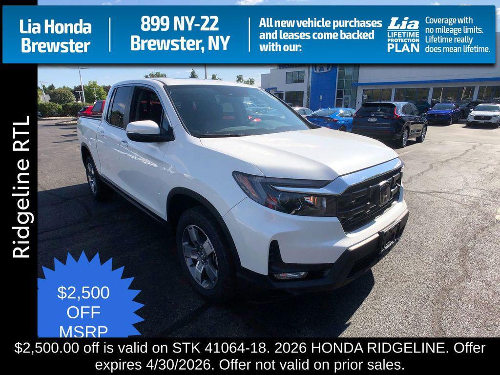 new 2026 Honda Ridgeline car, priced at $45,545