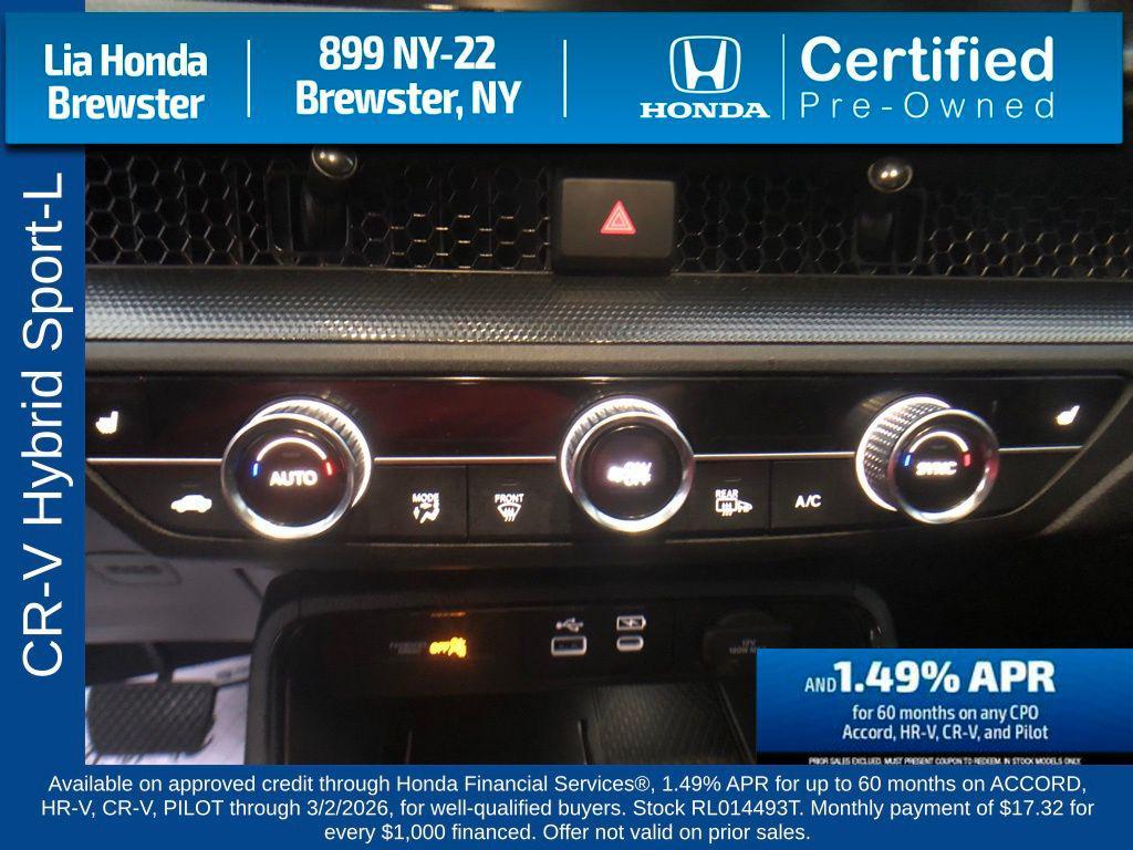 used 2024 Honda CR-V Hybrid car, priced at $32,321