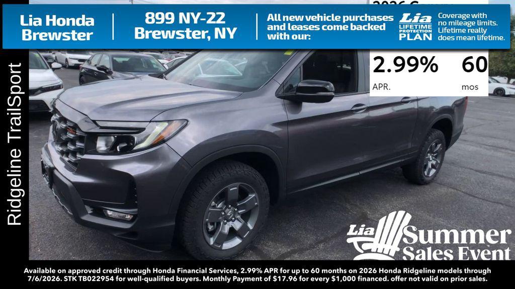 new 2026 Honda Ridgeline car, priced at $47,490