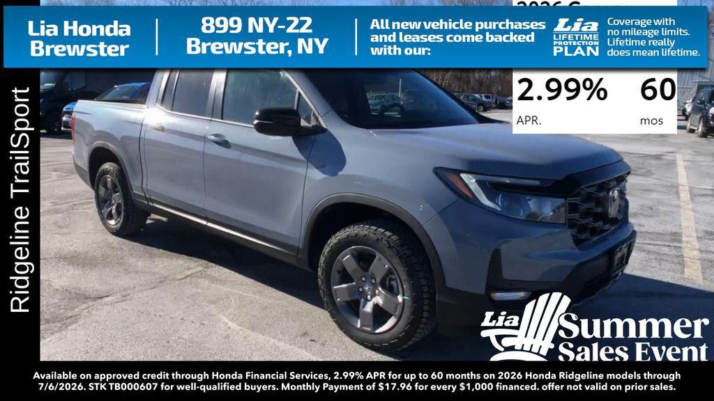 new 2026 Honda Ridgeline car, priced at $47,745