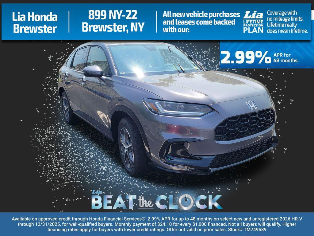 new 2026 Honda HR-V car, priced at $31,405