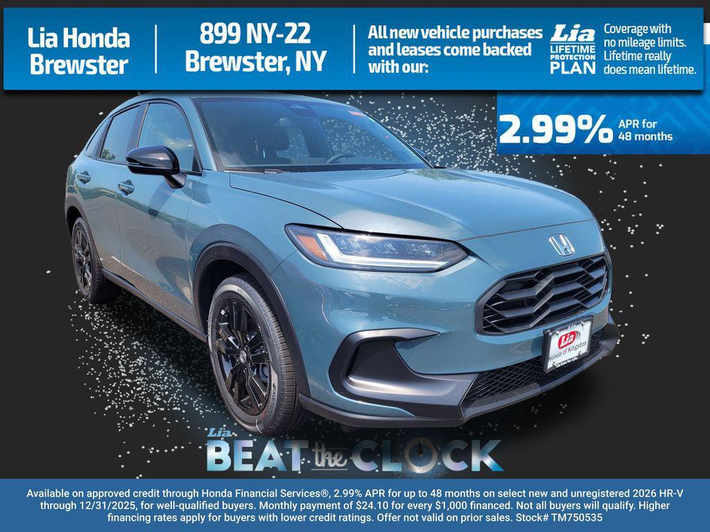 new 2026 Honda HR-V car, priced at $31,405