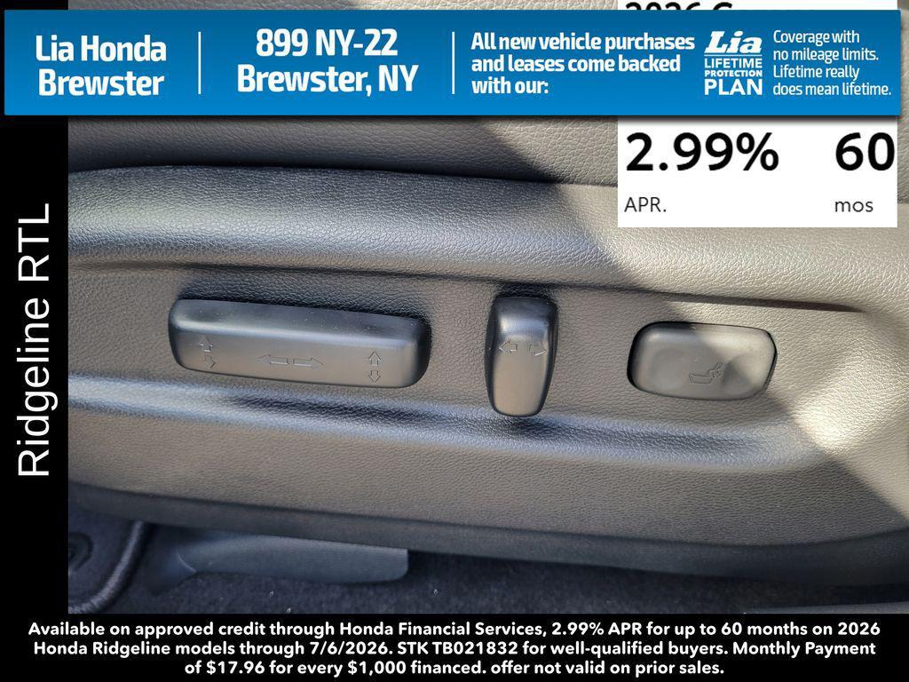 new 2026 Honda Ridgeline car, priced at $45,545