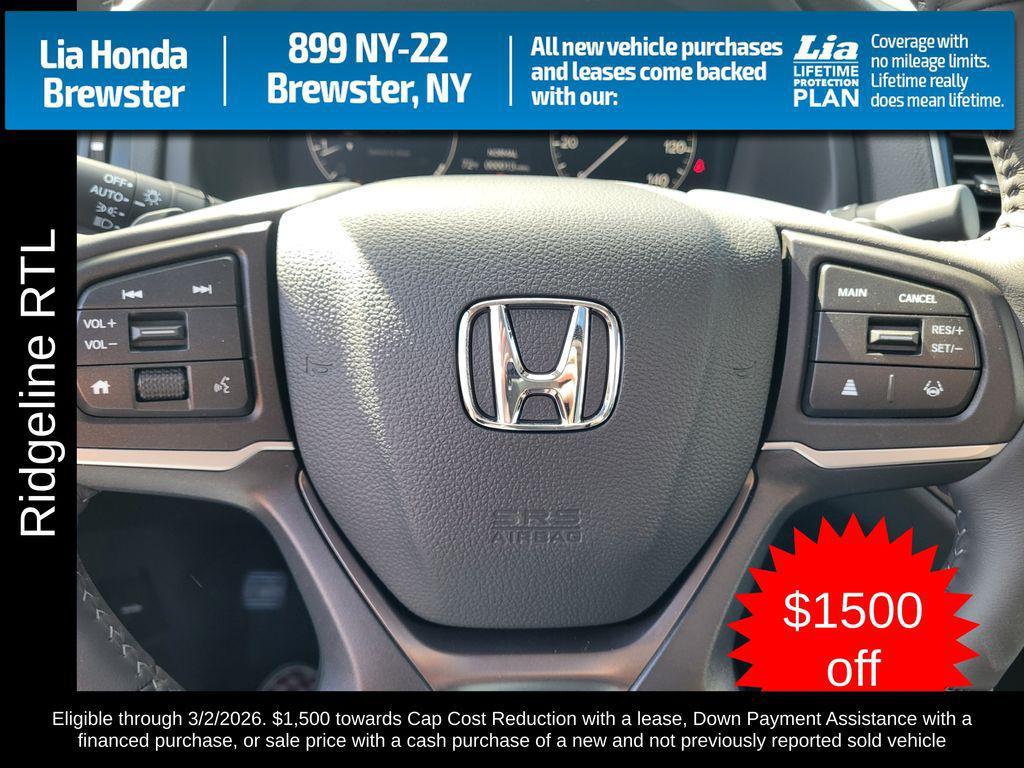 new 2026 Honda Ridgeline car, priced at $45,545