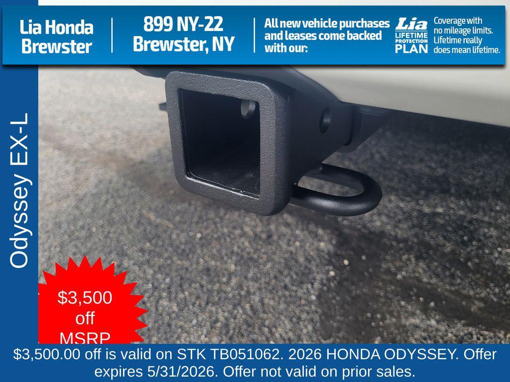 new 2026 Honda Odyssey car, priced at $45,775