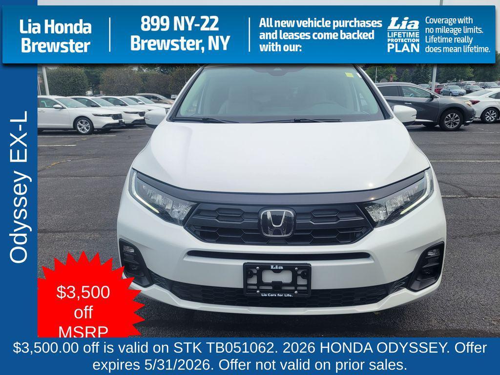 new 2026 Honda Odyssey car, priced at $45,775