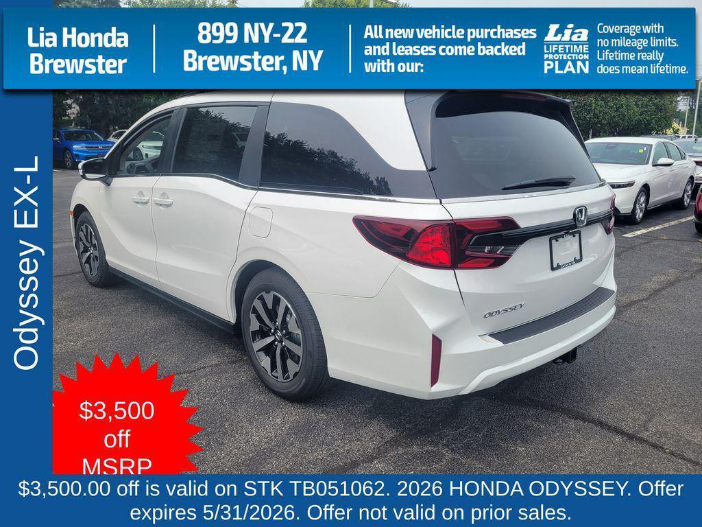 new 2026 Honda Odyssey car, priced at $45,775