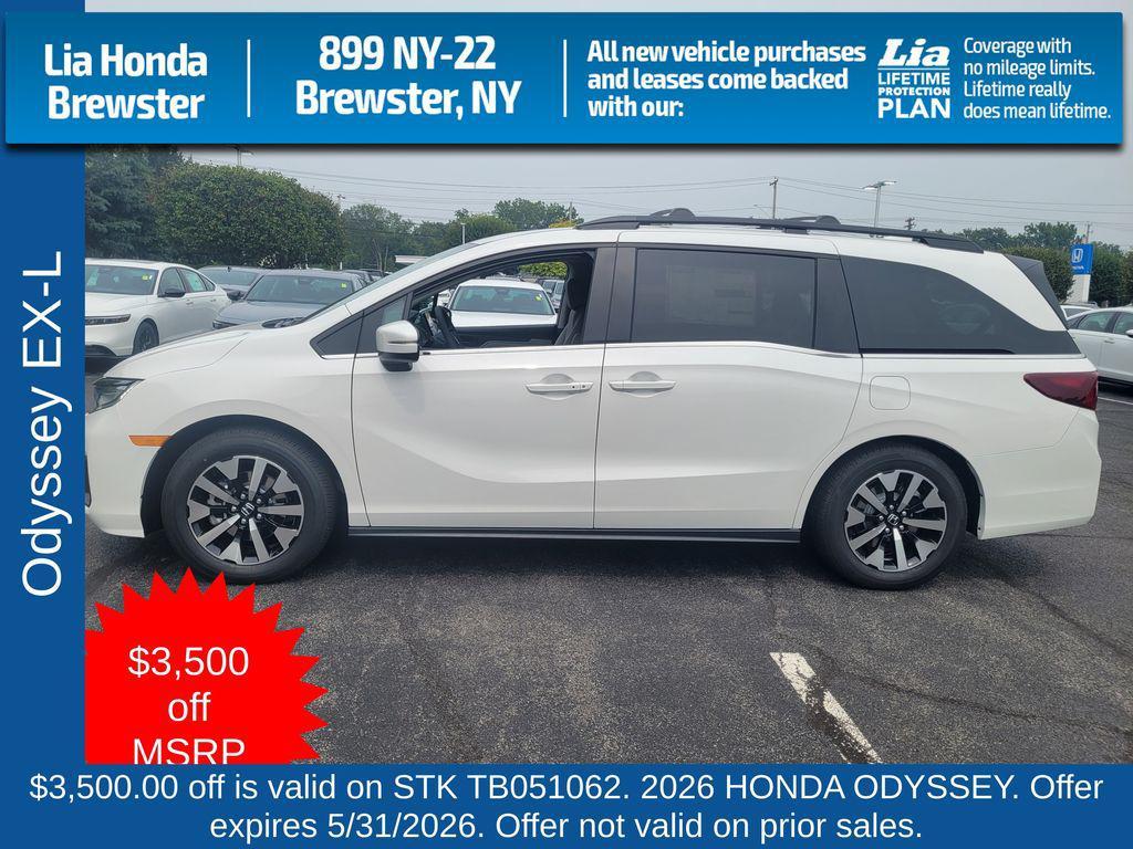 new 2026 Honda Odyssey car, priced at $45,775