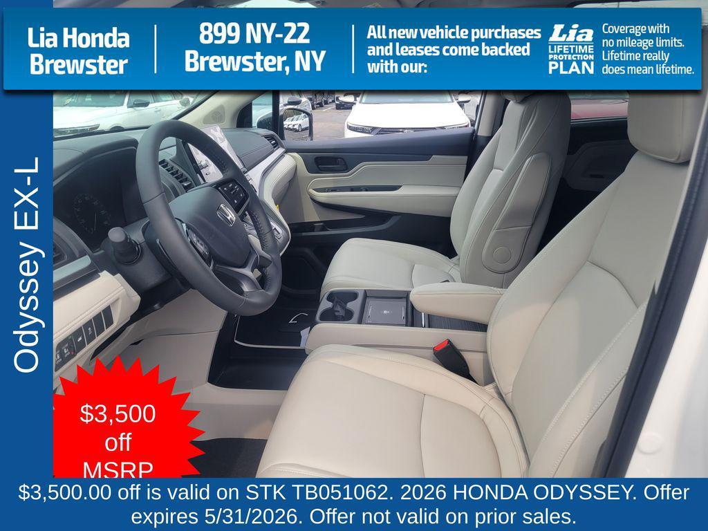 new 2026 Honda Odyssey car, priced at $45,775