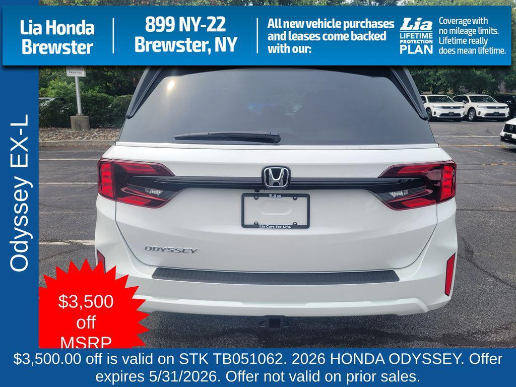 new 2026 Honda Odyssey car, priced at $45,775