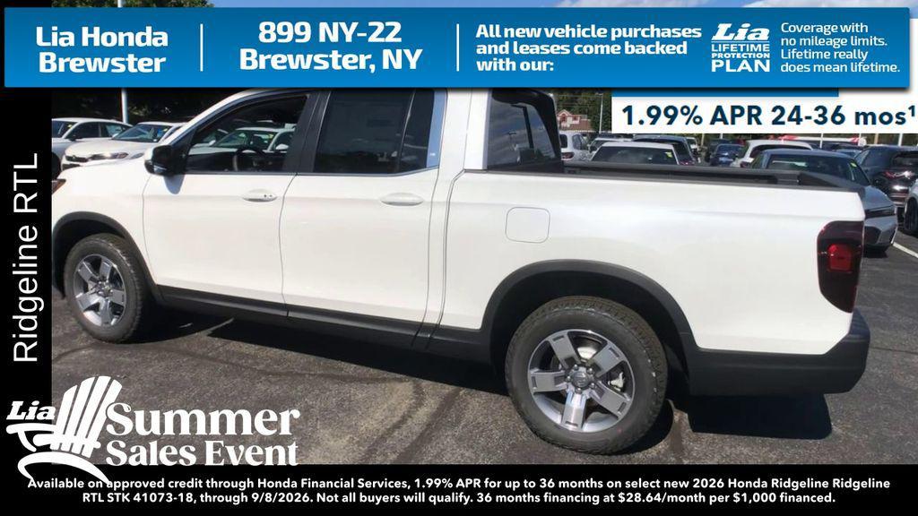 new 2026 Honda Ridgeline car, priced at $45,720