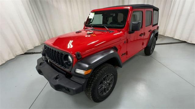 used 2024 Jeep Wrangler car, priced at $33,844