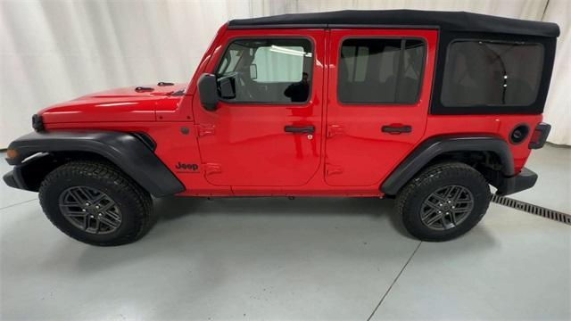 used 2024 Jeep Wrangler car, priced at $33,844