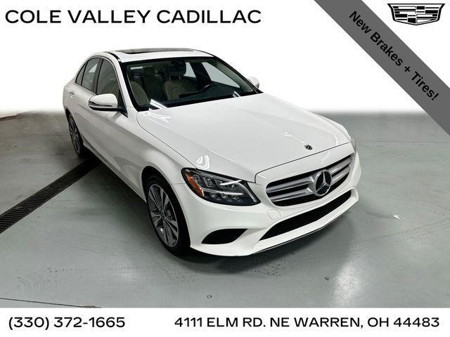 used 2021 Mercedes-Benz C-Class car, priced at $25,386