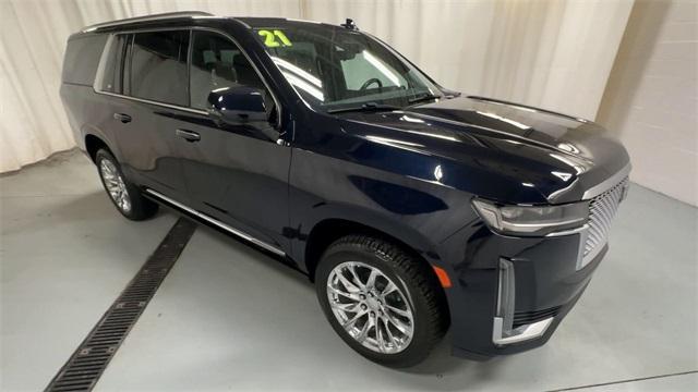 used 2021 Cadillac Escalade ESV car, priced at $51,701
