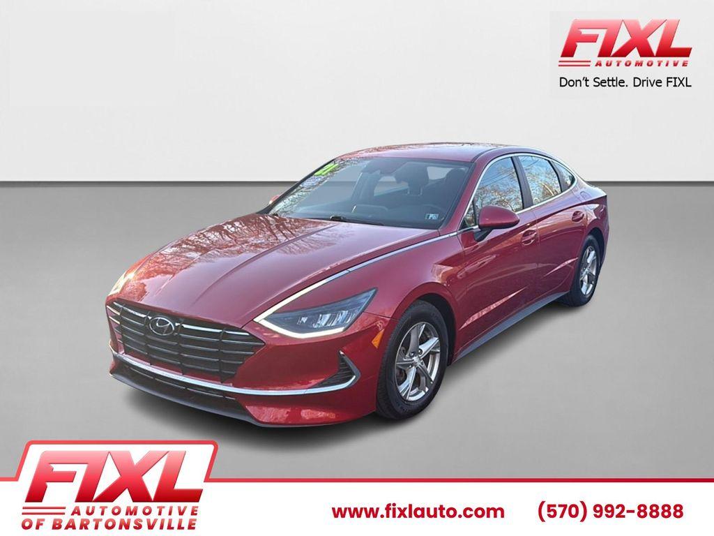 used 2021 Hyundai Sonata car, priced at $16,742
