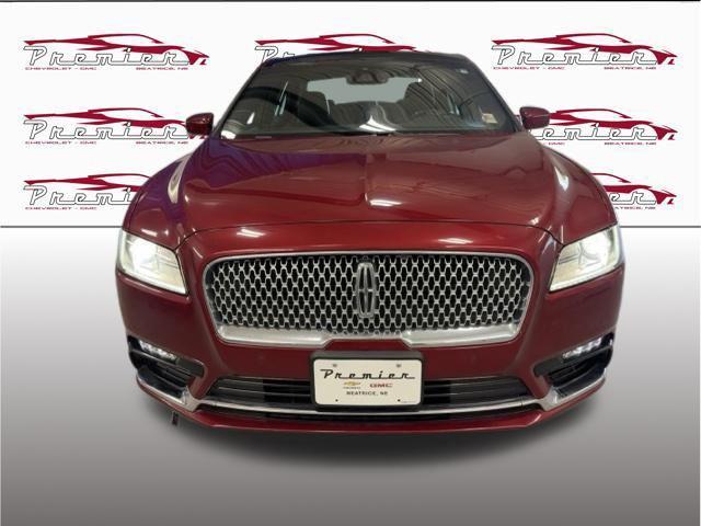 used 2017 Lincoln Continental car, priced at $23,555