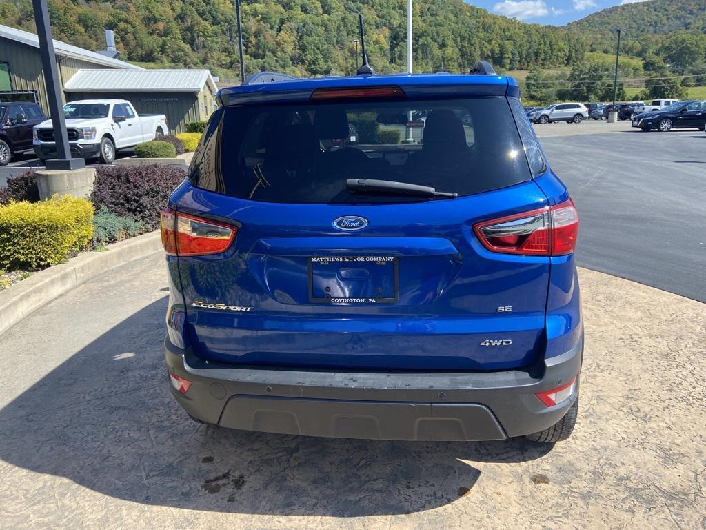 used 2021 Ford EcoSport car, priced at $13,794