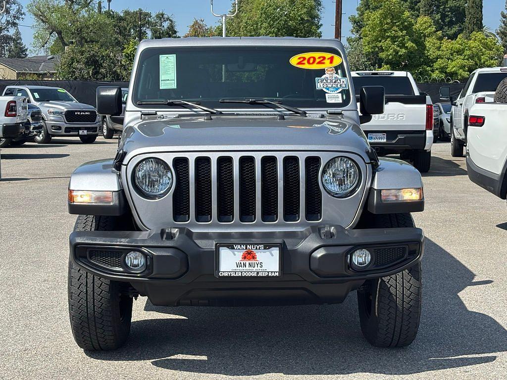 used 2021 Jeep Wrangler Unlimited car, priced at $33,000