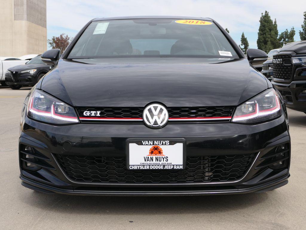 used 2018 Volkswagen Golf GTI car, priced at $17,750
