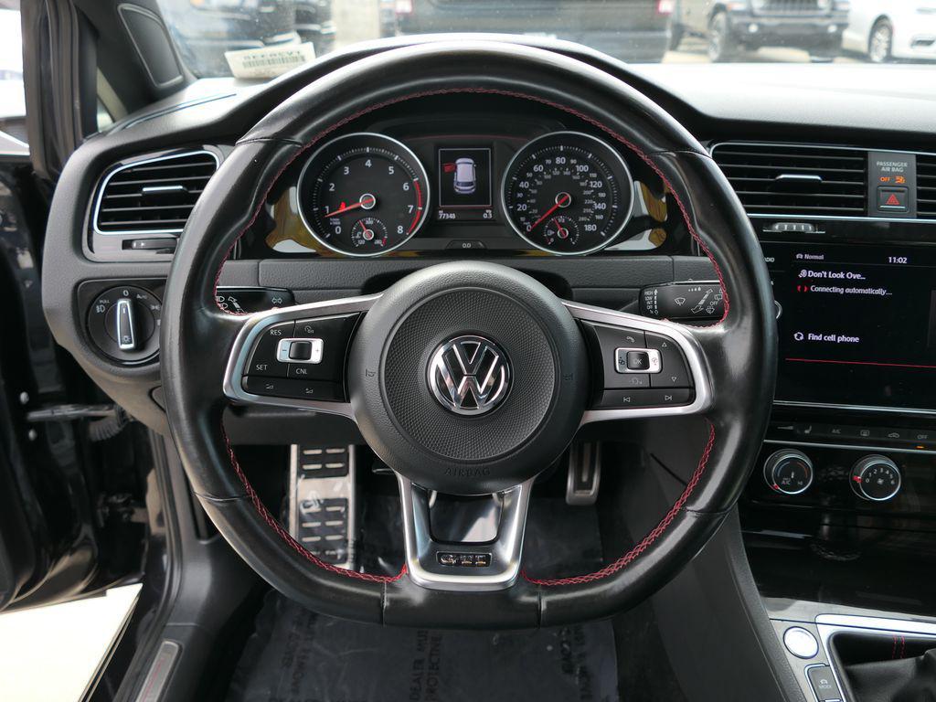 used 2018 Volkswagen Golf GTI car, priced at $17,750