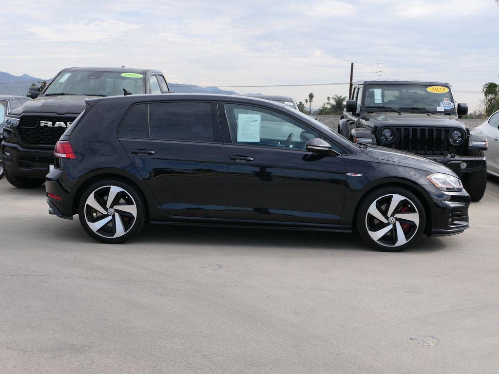 used 2018 Volkswagen Golf GTI car, priced at $17,750